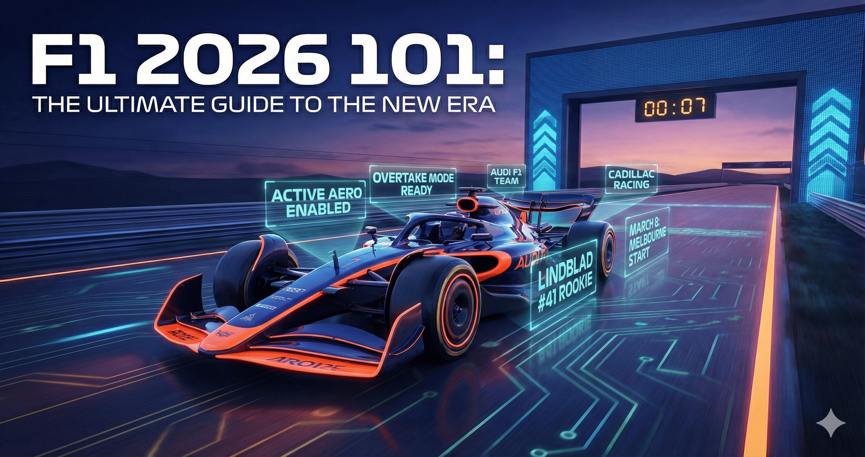 F1 2026 101: The Ultimate Guide to the New Era